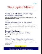 Capital Minute July 2006